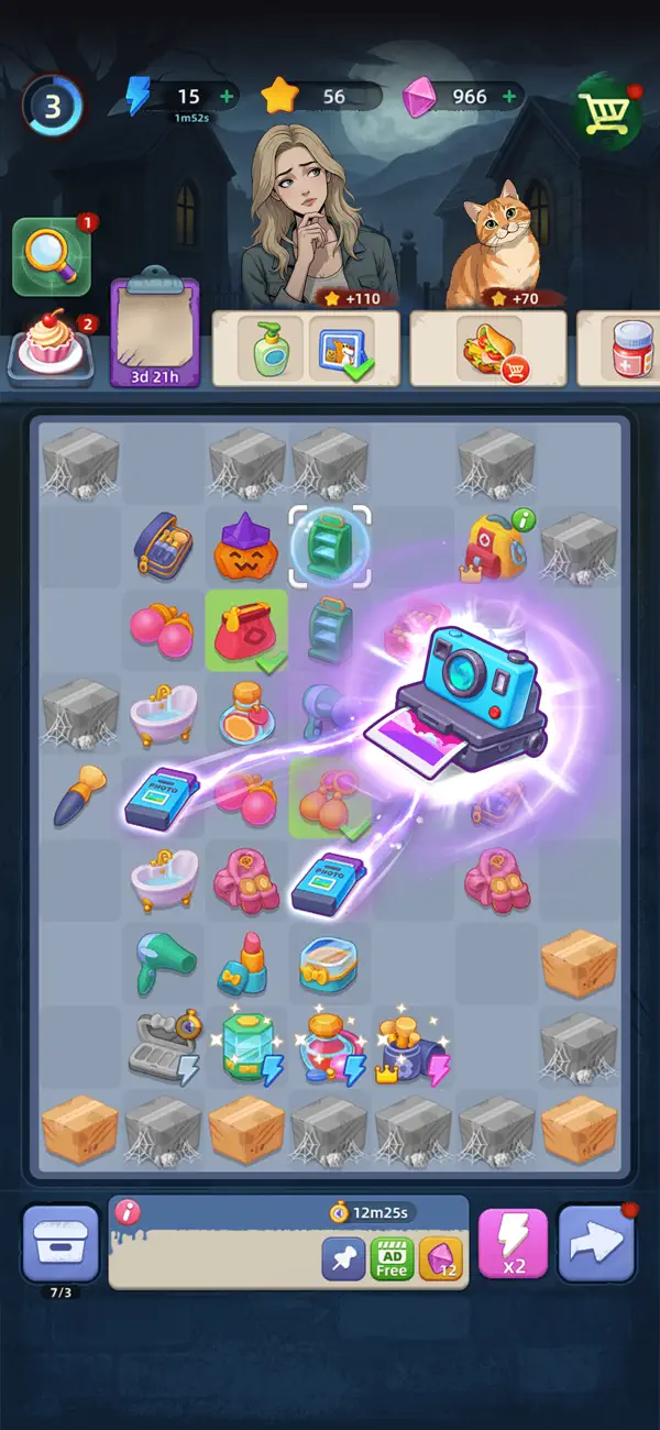 #6. Merge Enigma - Merge & Story (iOS) di: Gloryway Puzzle