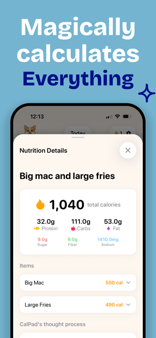 CalPad - Calorie Tracker Screenshot 2 of 4