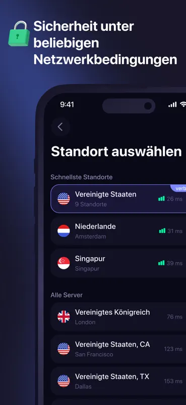 World VPN: Sicherheit & Schutz screenshot 2 of 4
