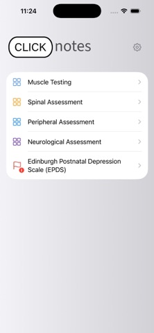 ClickNotes screenshot