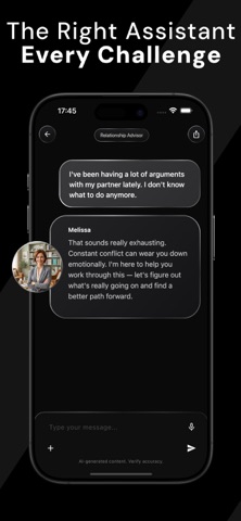 Thinker - AI Chatbot Assistant iPhone screenshot