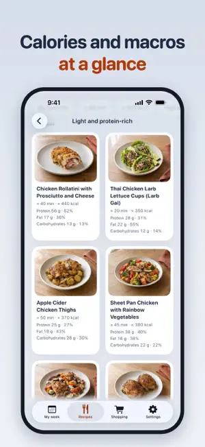 Dinner Ideas: Meal Planner screenshot 4