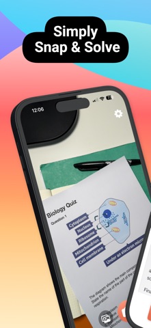 SnapBio Biology Solver iPhone screenshot