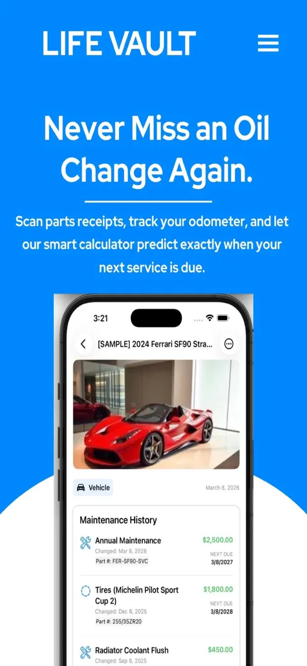 Screenshot #2 pour LifeVault: Asset Organizer
