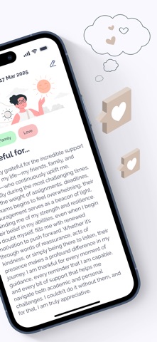 GratefulMe: Daily Journal, CBT screenshot