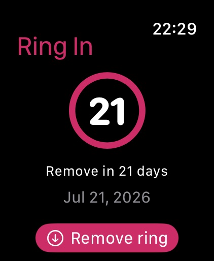 Apple Watch screenshot