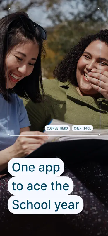 Course Hero: AI Homework Help screenshot 1 of 6