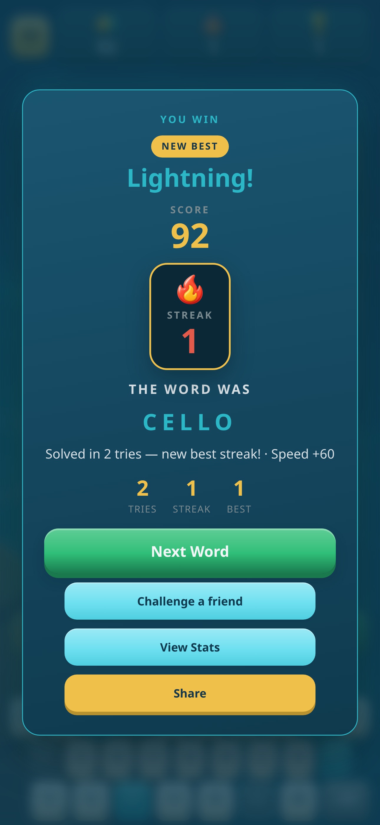 Screenshot 4 of 5-Letter Daily: Bonus Tiles