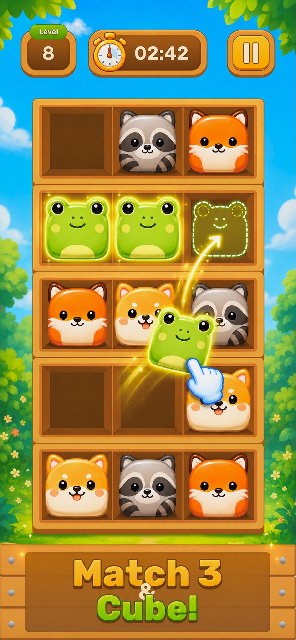 Screenshot 1 of Sort Master 3D: Animal Match 3