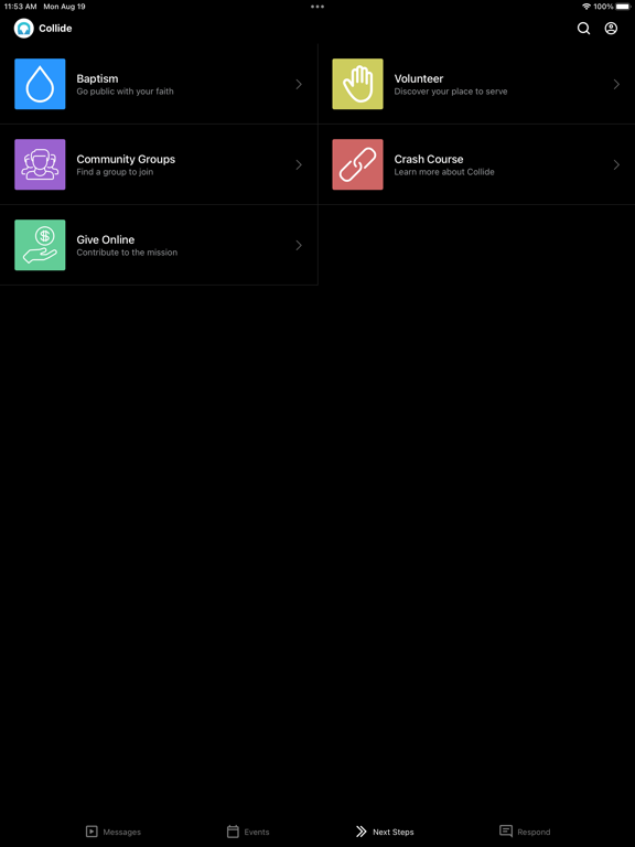 Screenshot #6 pour Collide Church