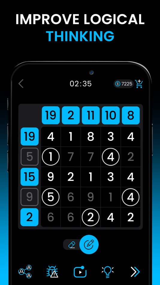 #4. Math Master Cross Math IQ TEST (iOS) 来自: DivineCode Productions