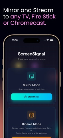 Mirroring: Screen Mirror + TV Screenshot 2 of 6