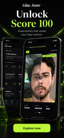 GlowScore: AI Face Scan Screenshot 1 of 6