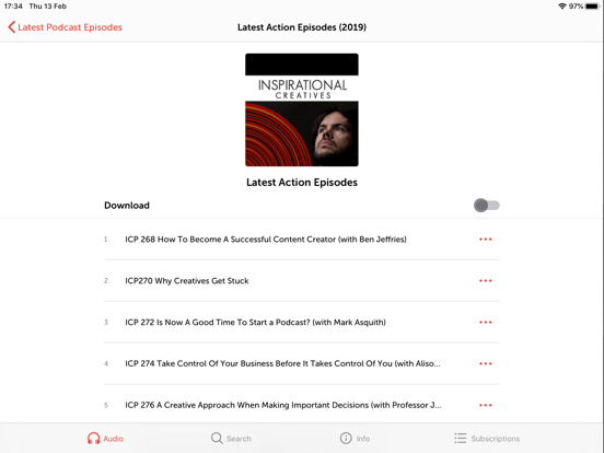 Screenshot #6 pour Inspirational Creatives