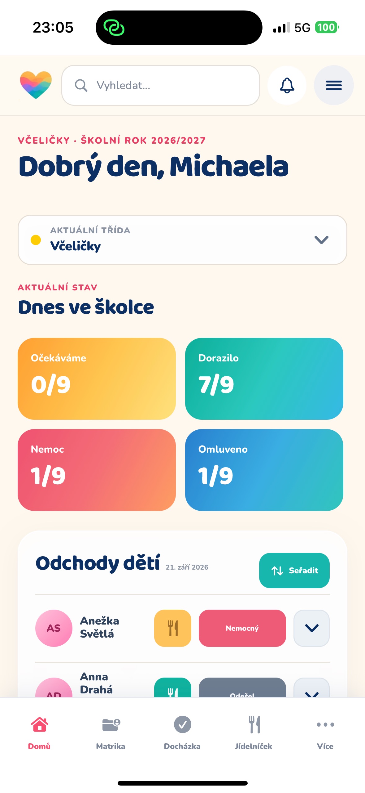 Screenshot 1 of veŠkolce.cz