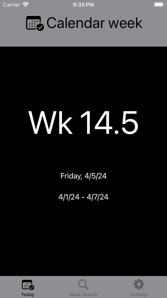 #4. Week Number Pro (iOS) 由: Daniel Mensch