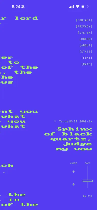 FFEEDD screenshot 2