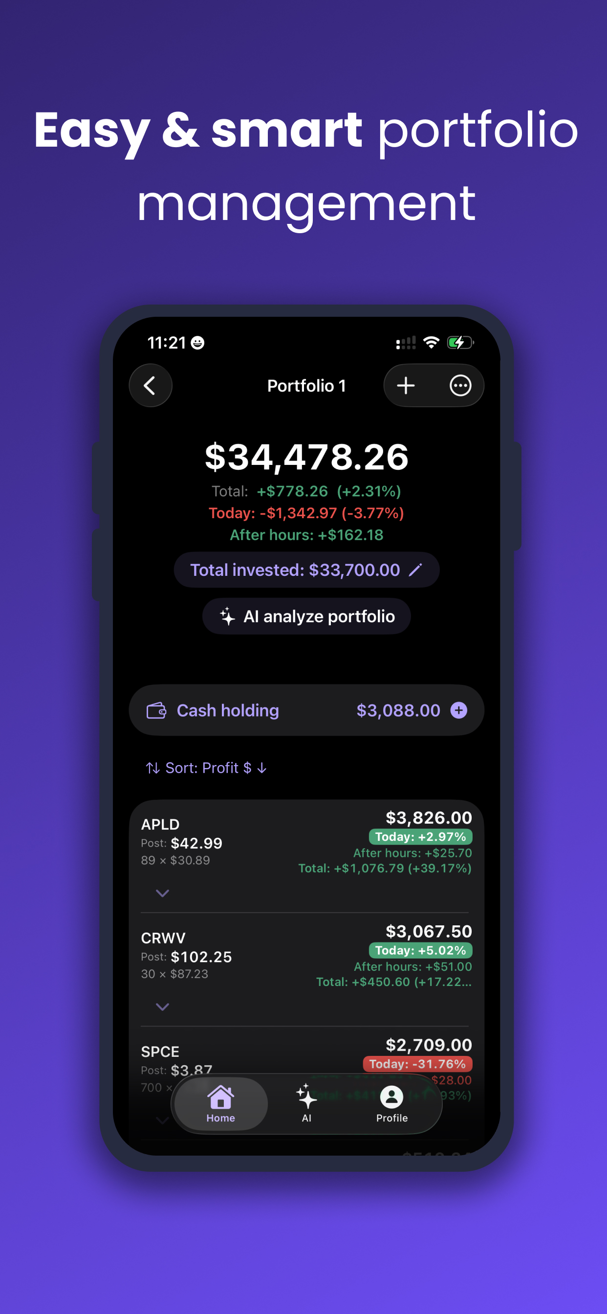 MindStock: AI Stock Analyst screenshot 5