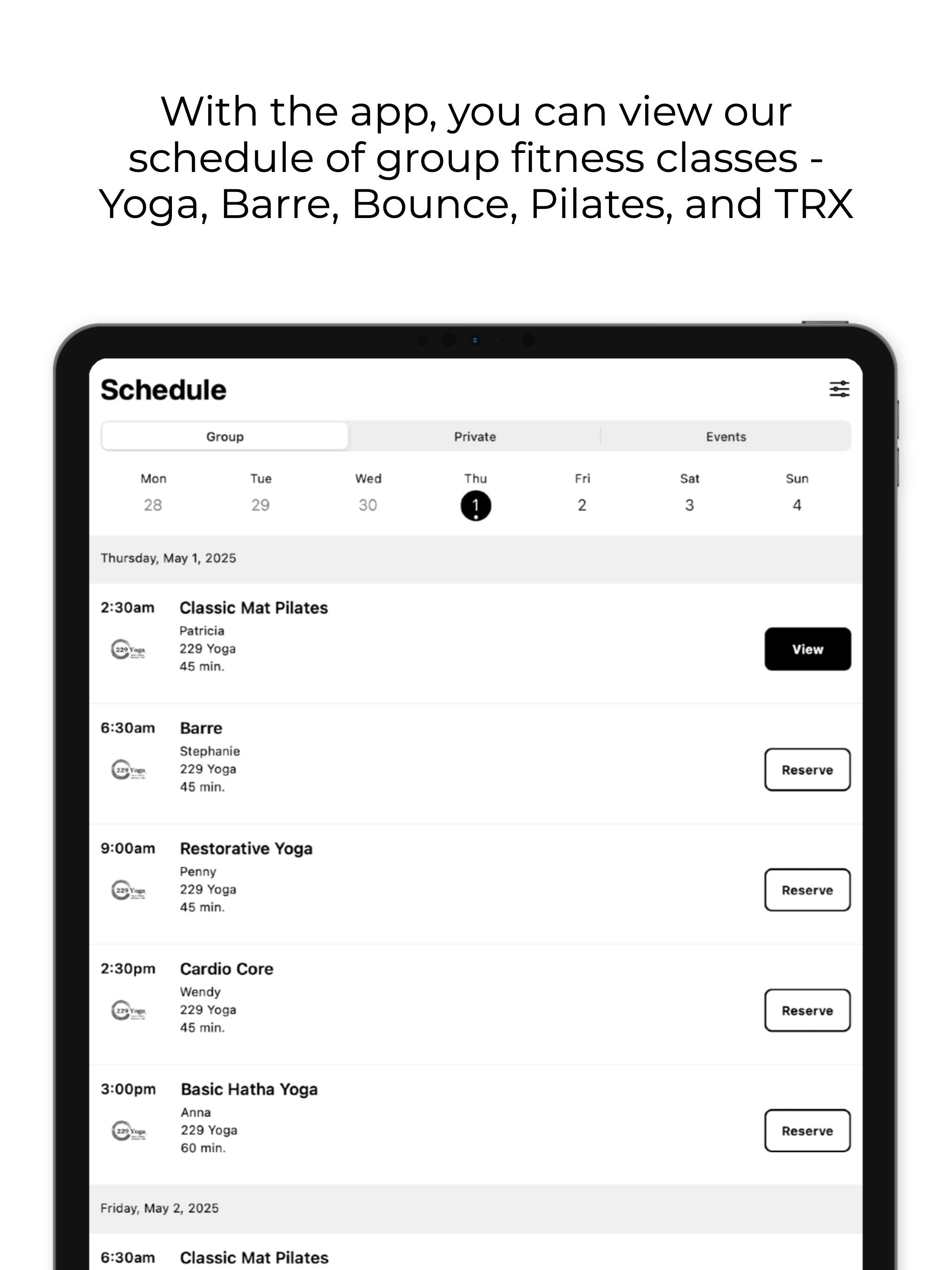 The 229 Yoga App screenshot 9