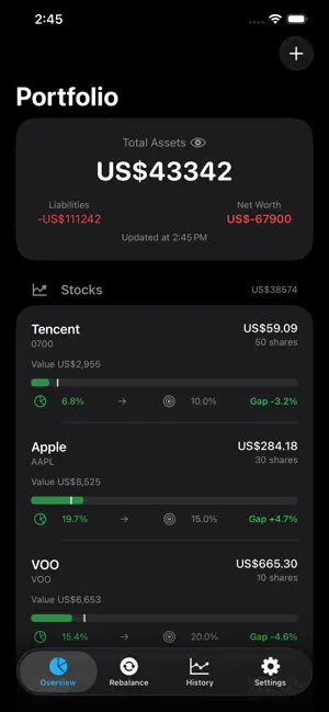 WealthPoise screenshot 1