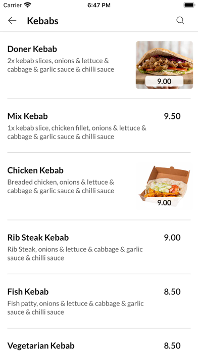 East End Takeaway Screenshot