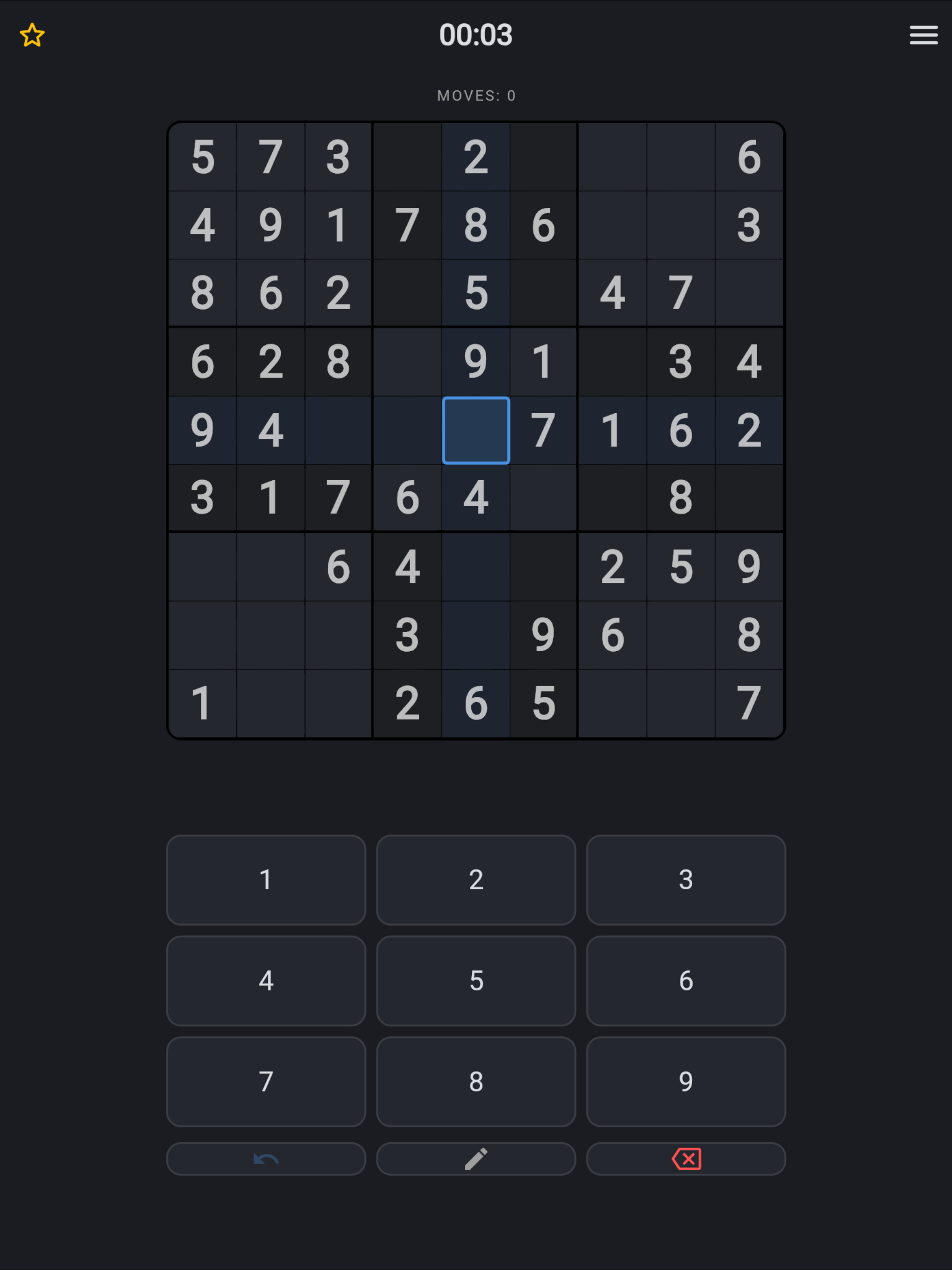 Sudoku No Hint screenshot 6