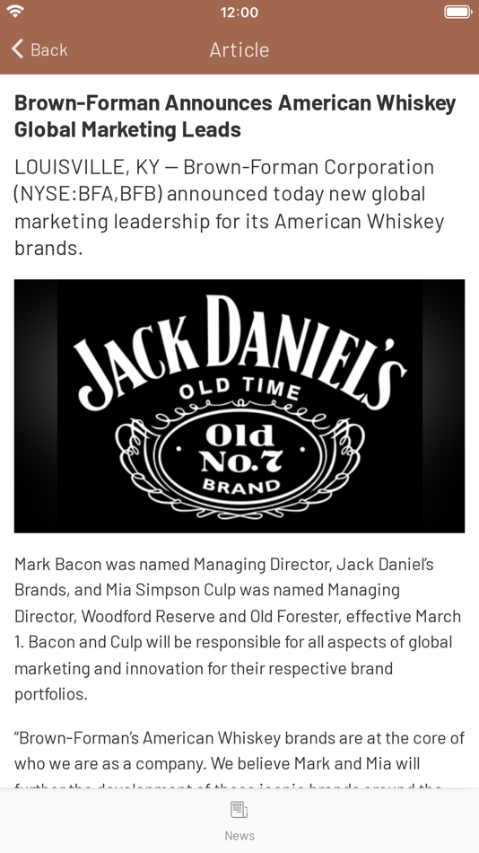 #3. B-F Distiller (iOS) 由: Brown-Forman