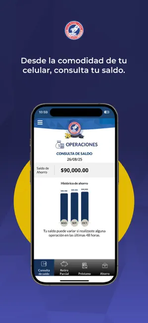 Caja SNTSS iPhone screenshot 3
