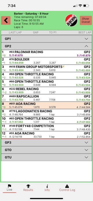 Red Mist Timing Screenshot 2 of 3