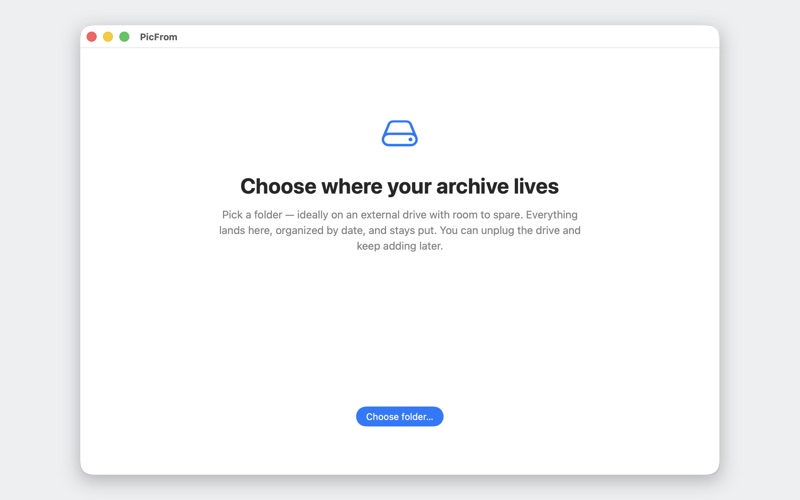 PicFrom – Save Your Photos screenshot