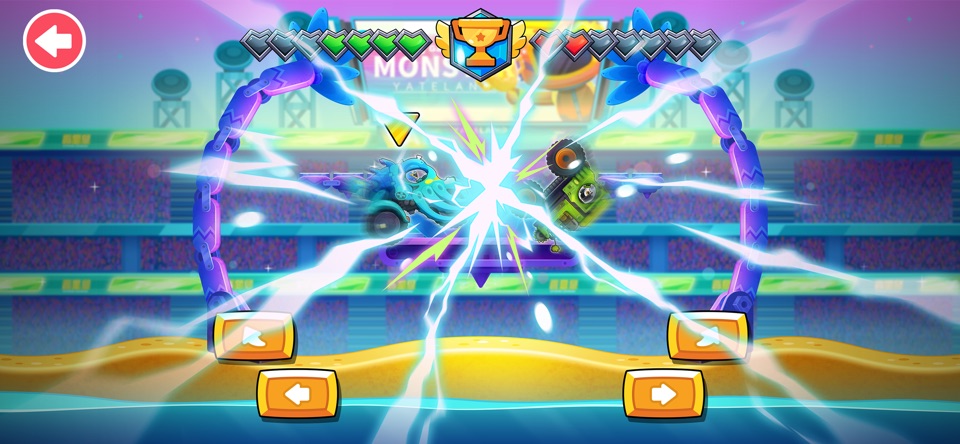 ビッグフットアリーナ：キッズレース＆知育ゲーム screenshot 2