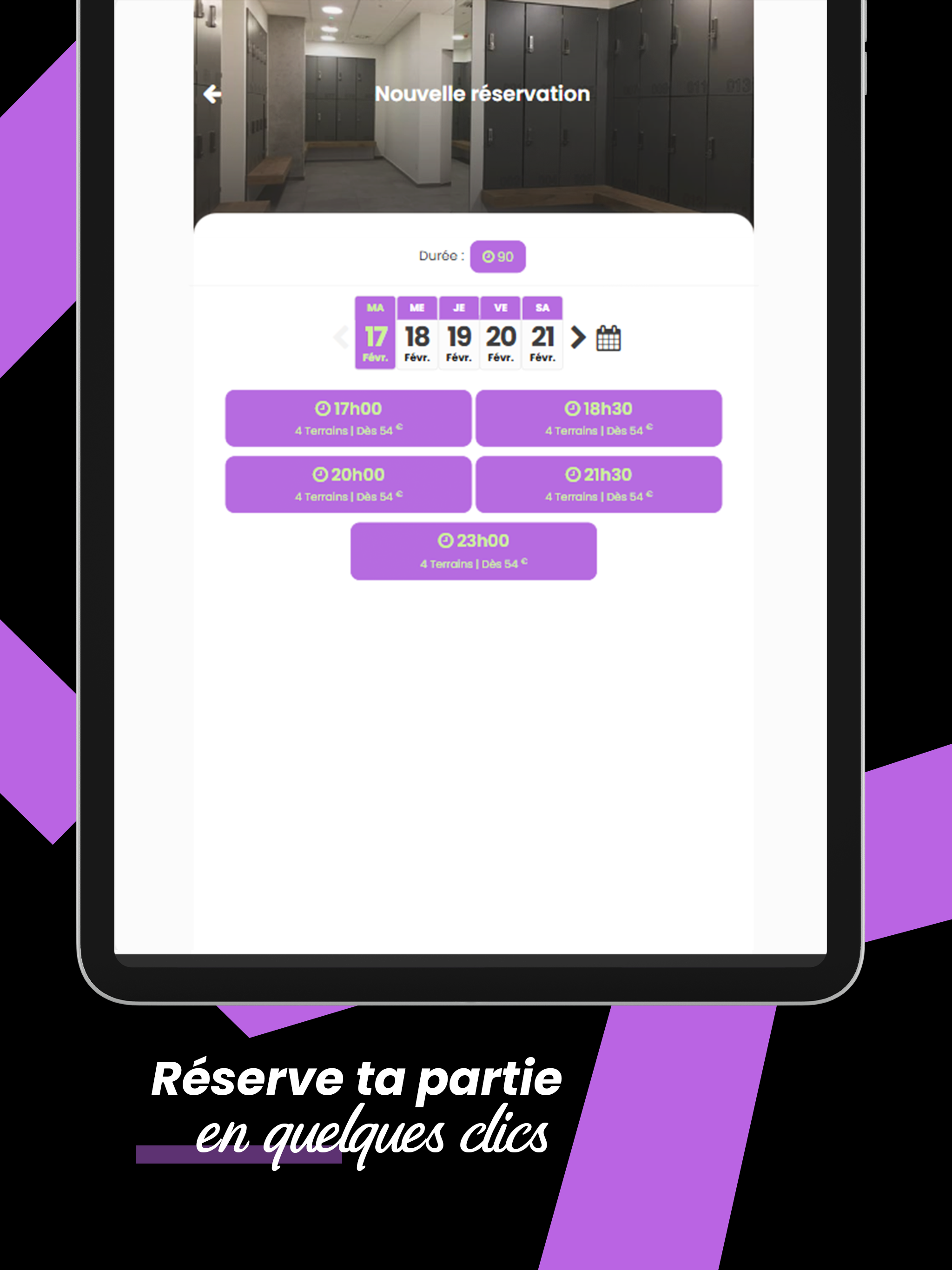 Purple Padel screenshot 4