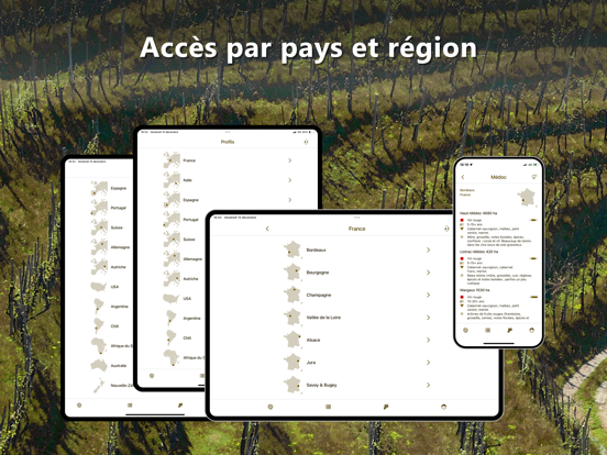 Screenshot #6 pour Profils de vins & cépages