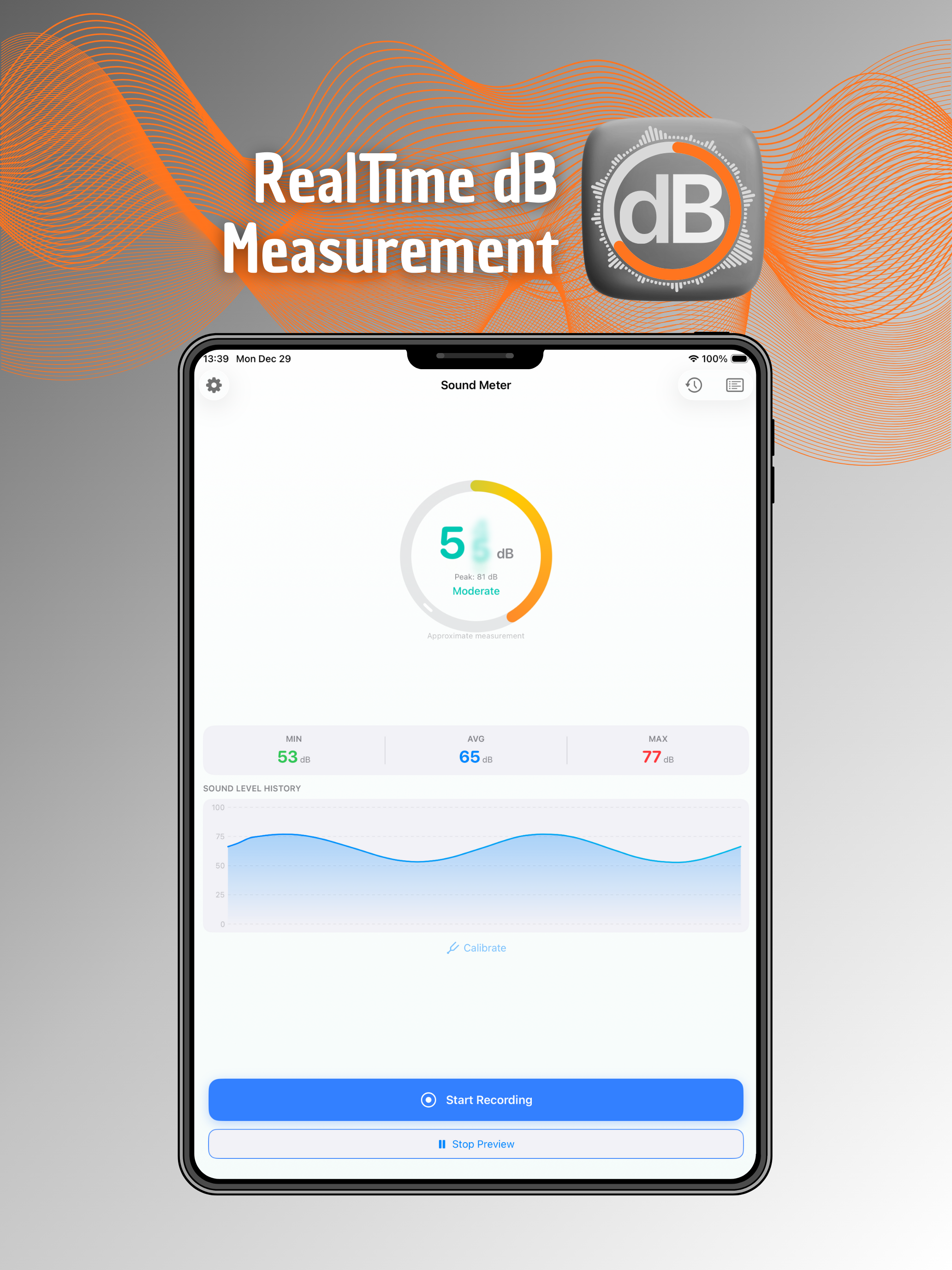 Decibel Sound Meter: dB SPL screenshot 7