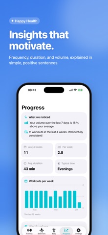 Happy Health: Workout Tracker screenshot 6