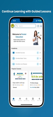 Pocket Education App Screenshot 2 of 6