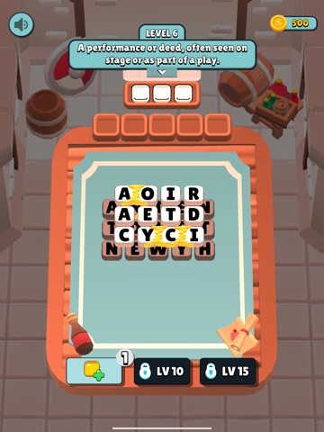 Word Jam! iPad screenshot