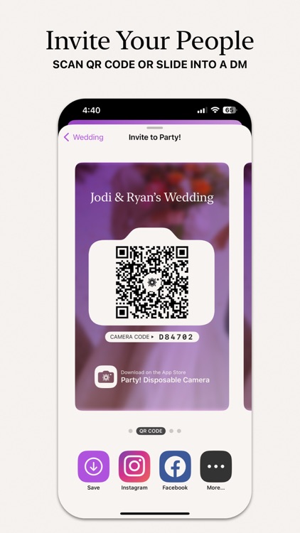 Party! Disposable Camera