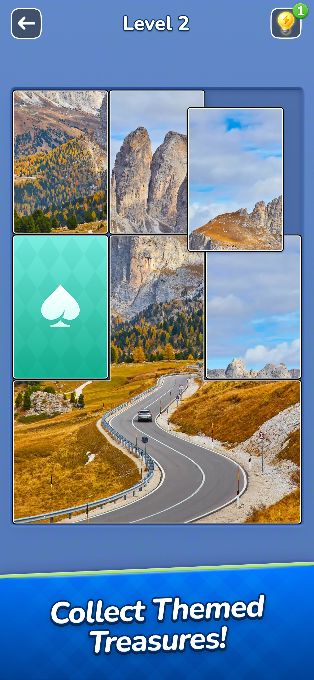 Jigsawcard Solitaire Puzzle