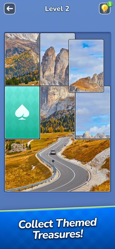 Jigsawcard Solitaire Puzzle screenshot 1