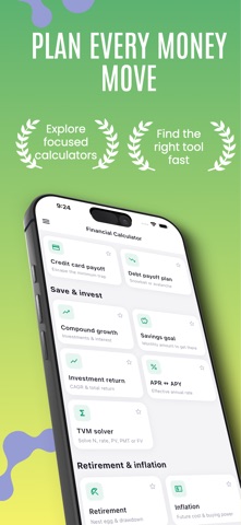 Financial Calculator: Planner Screenshot 1 of 5