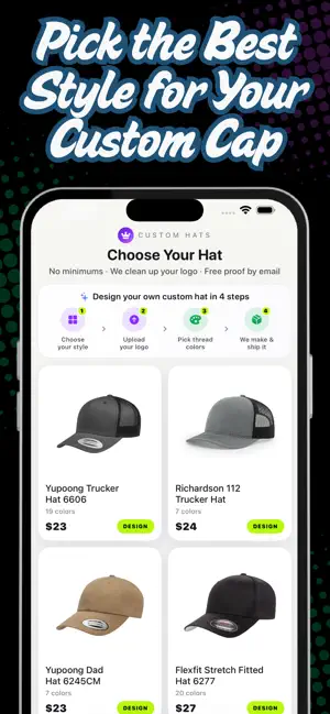 Custom Hats screenshot 2