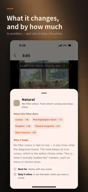 Foodlit - Food Photo Editor screenshot 2