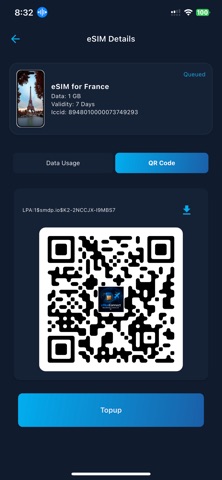 eBlueConnect: eSIM & Flexipass screenshot