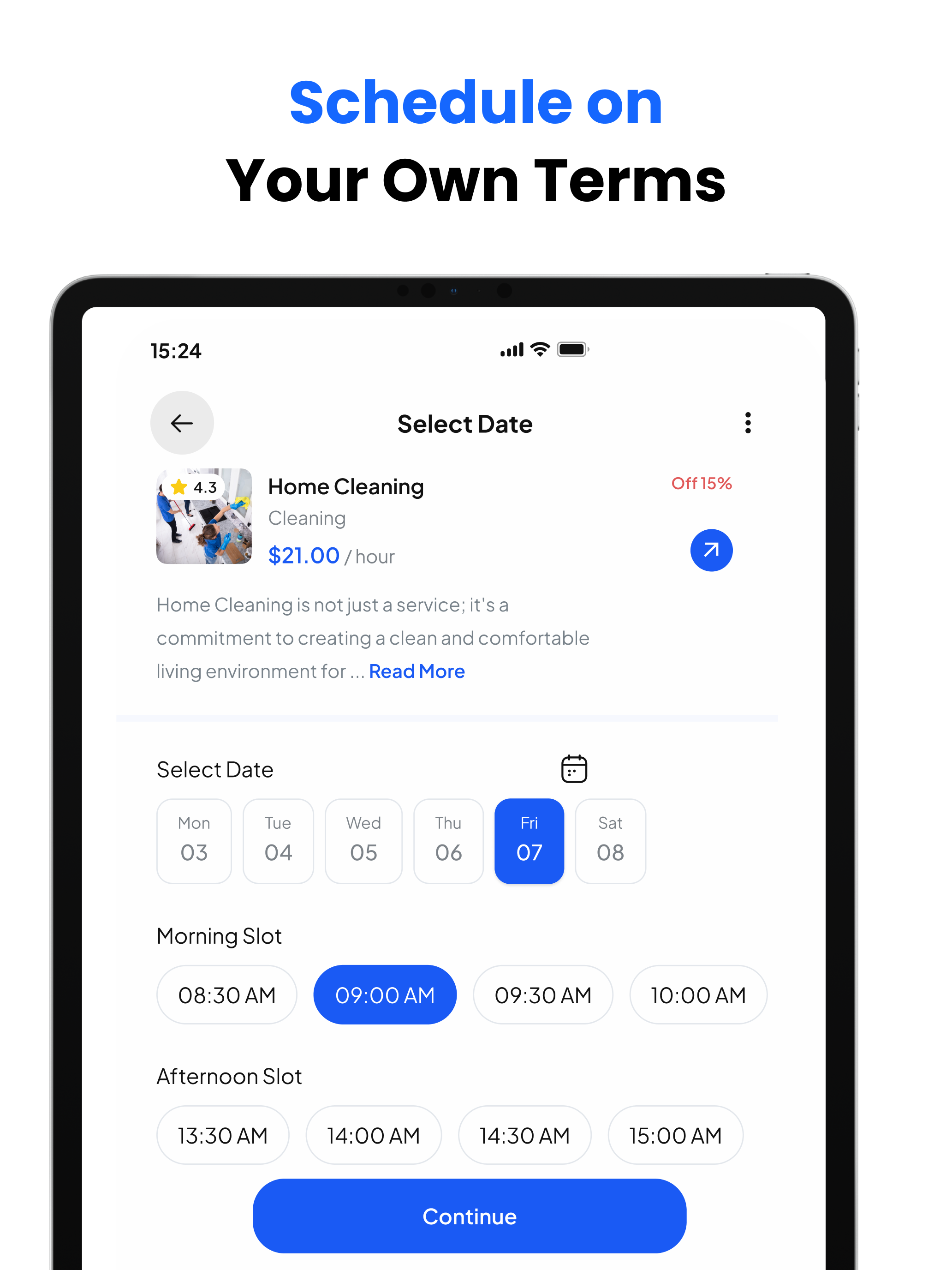 Servio: On-Demand Services