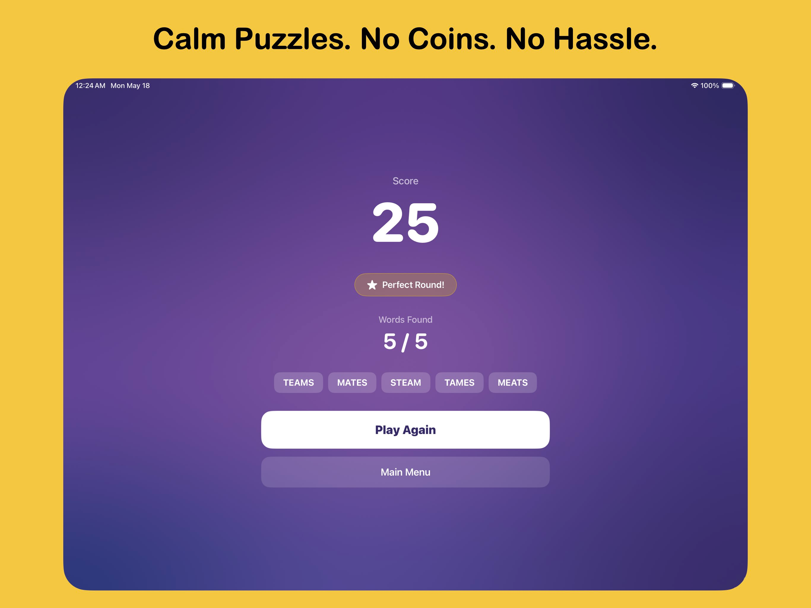 Scrambly Word Game screenshot 10