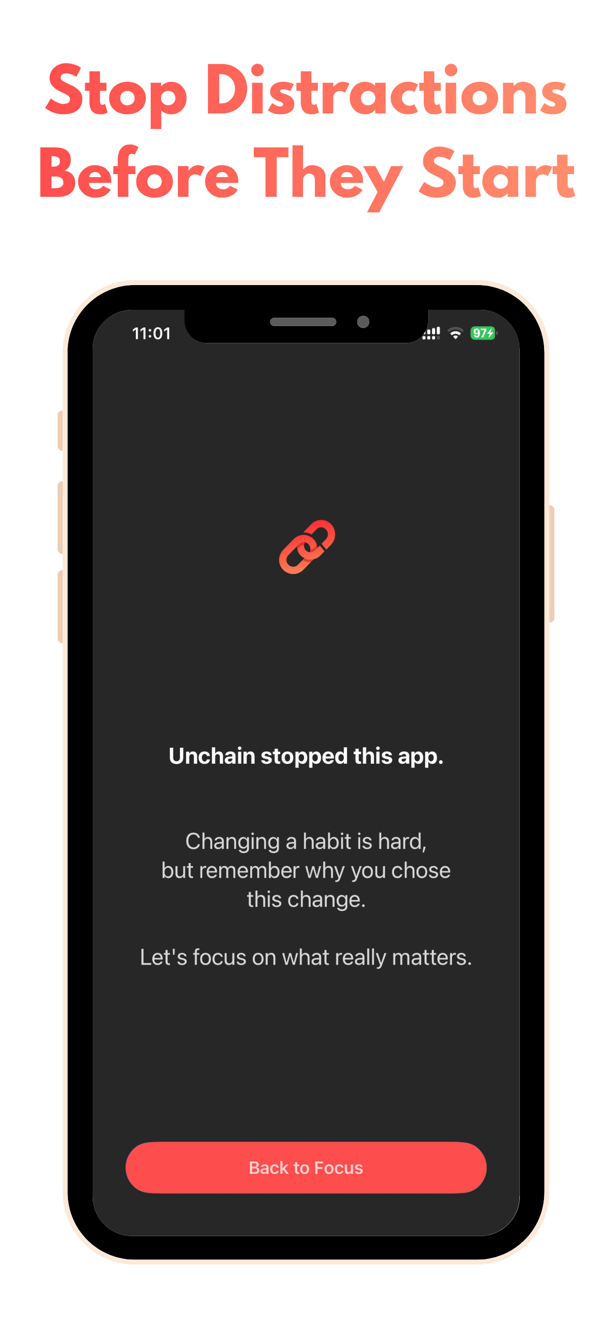 Unchain: Focus App Blocker