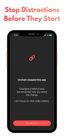 Unchain: Focus App Blocker Screenshot 3 of 6