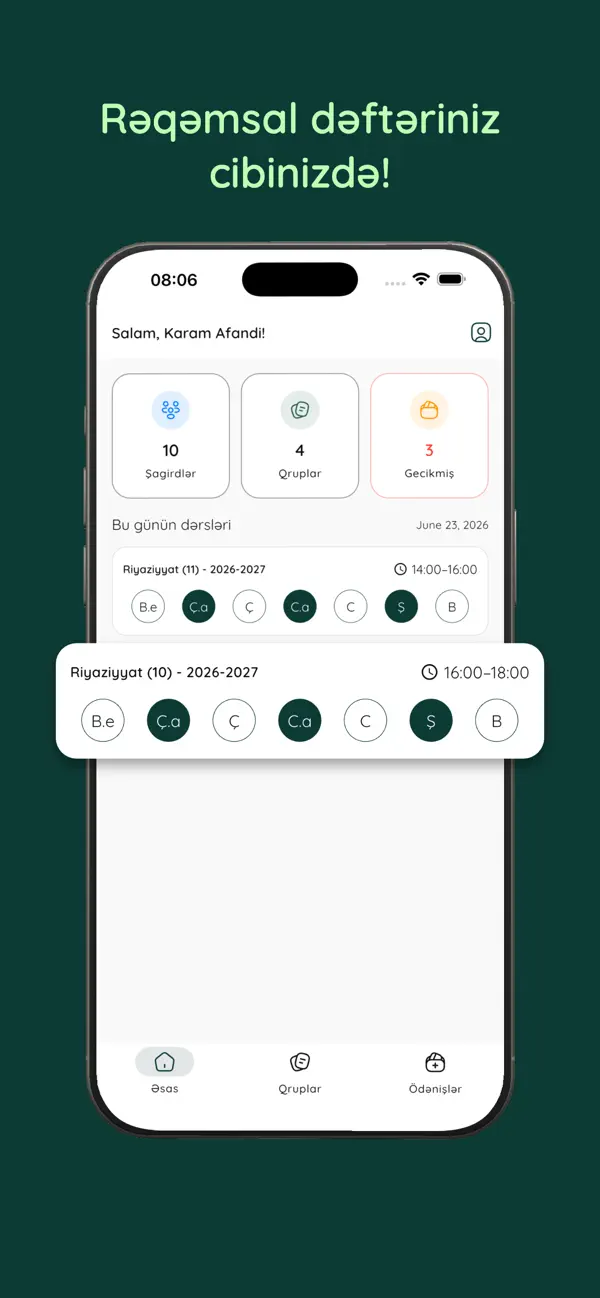 Screenshot #2 pour Klaso: Tutor Manager