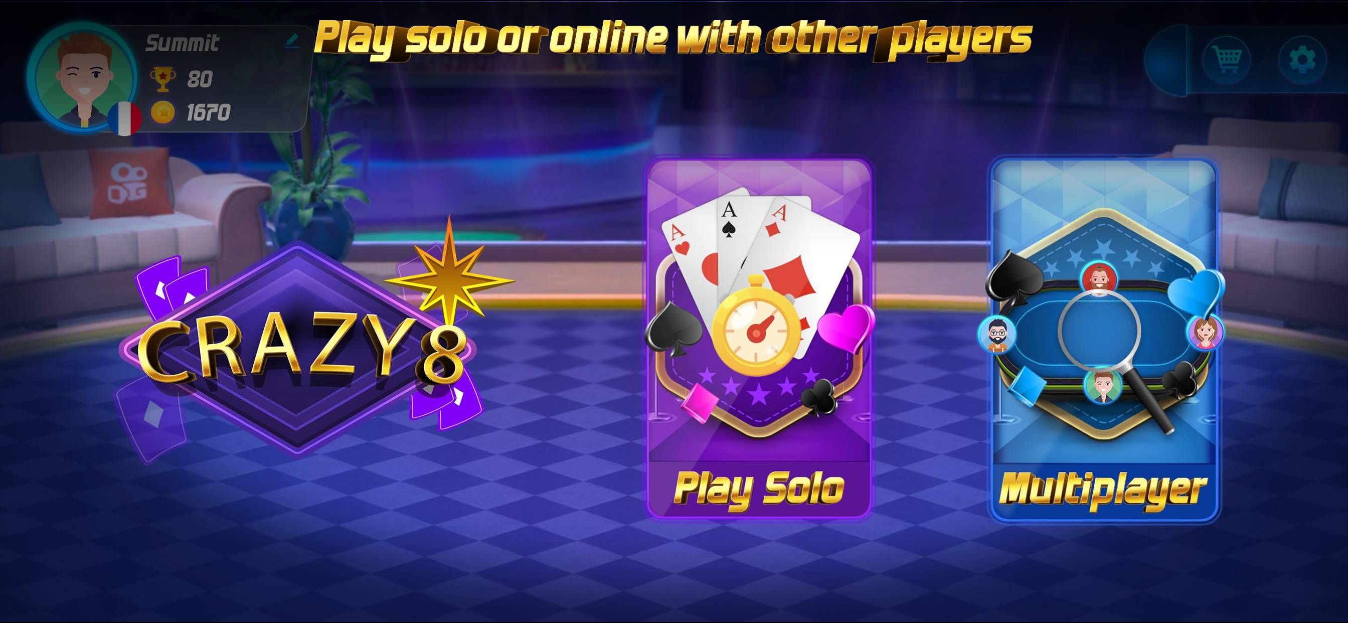 Crazy 8 Online